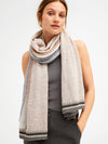 Gustav Denmark Etine stripe lurex scarf