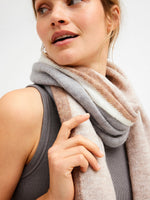 Gustav Denmark Etine stripe lurex scarf