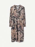 Gustav Denmark Hali Knee Long Dress Dark Grey
