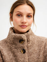 Gustav Denmark Maddy Fake Fur Coat Chantarell