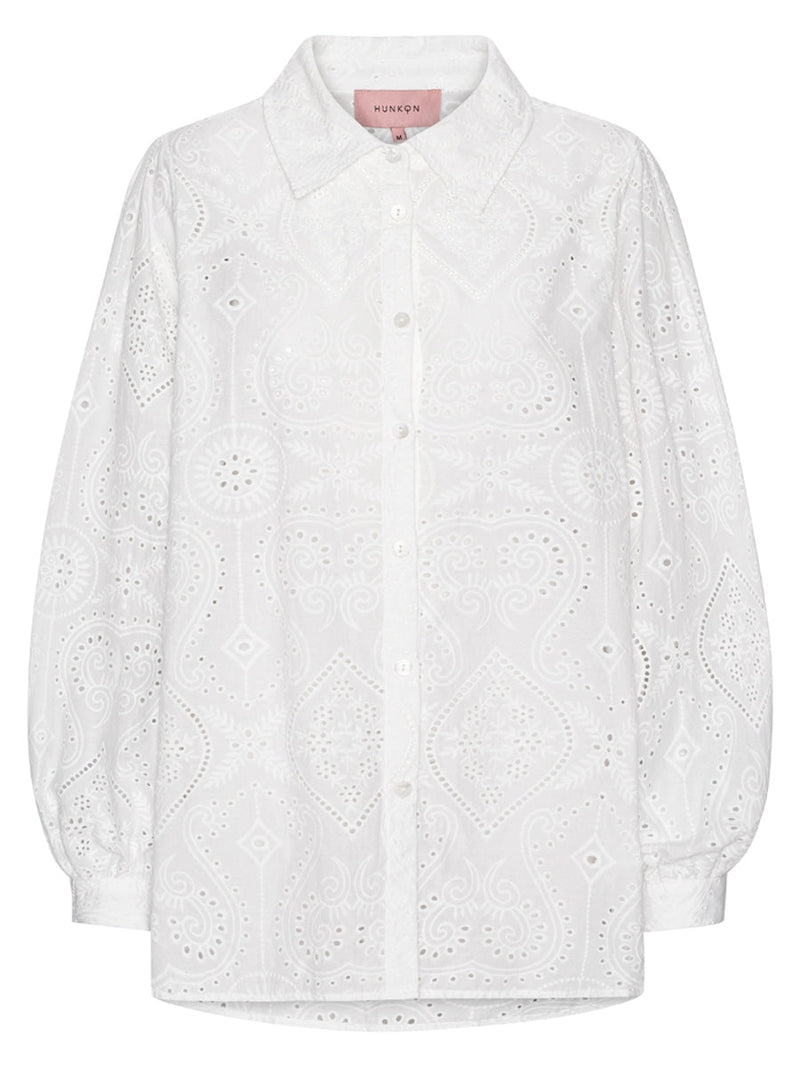 Hunkon Eline Shirt White