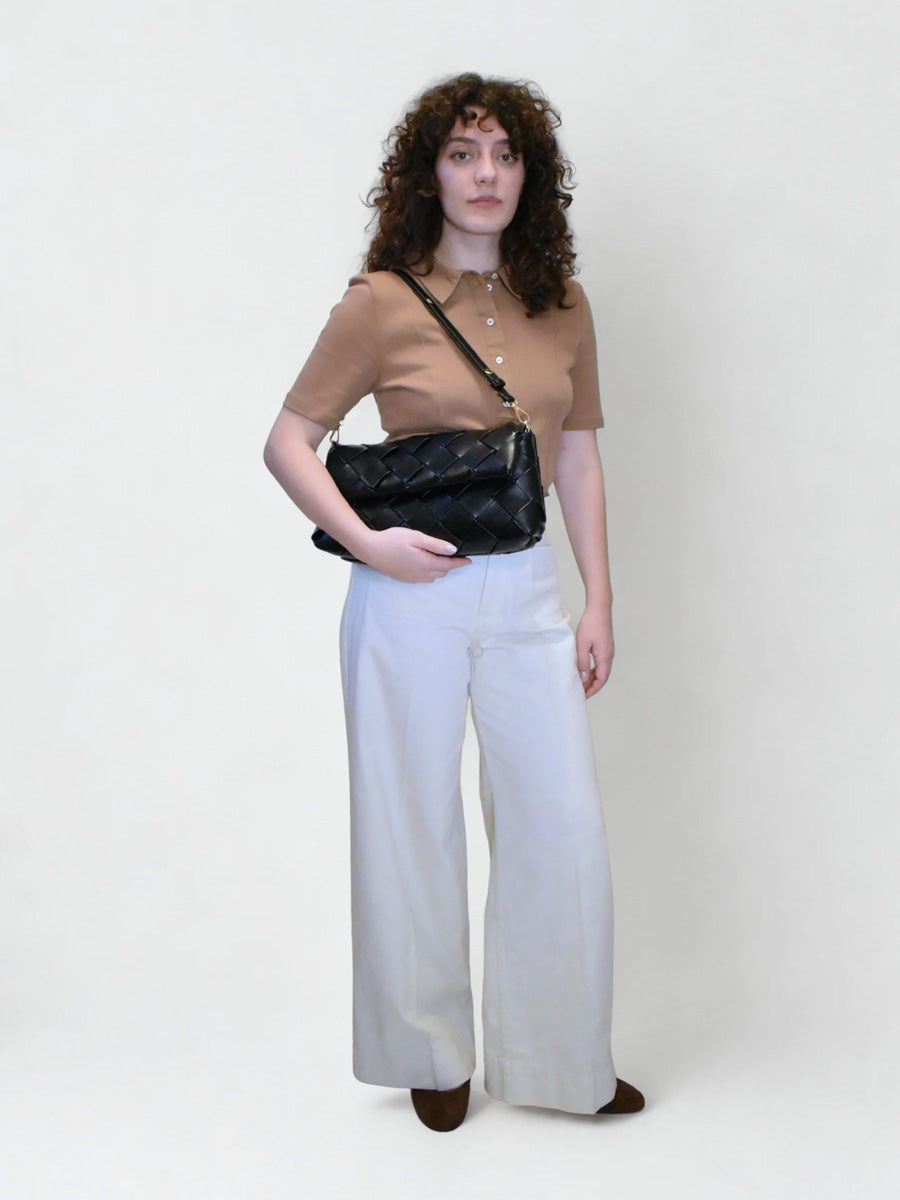 HVISK Arlene Braided Soft Structure Musta