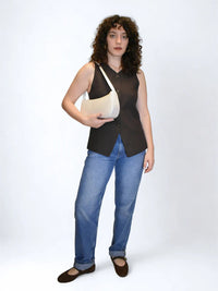 HVISK Basal Shiny Structure Olkalaukku Helmi