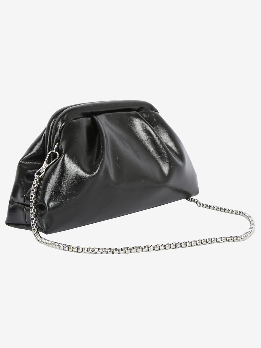 HVISK Gidia Clutch Musta