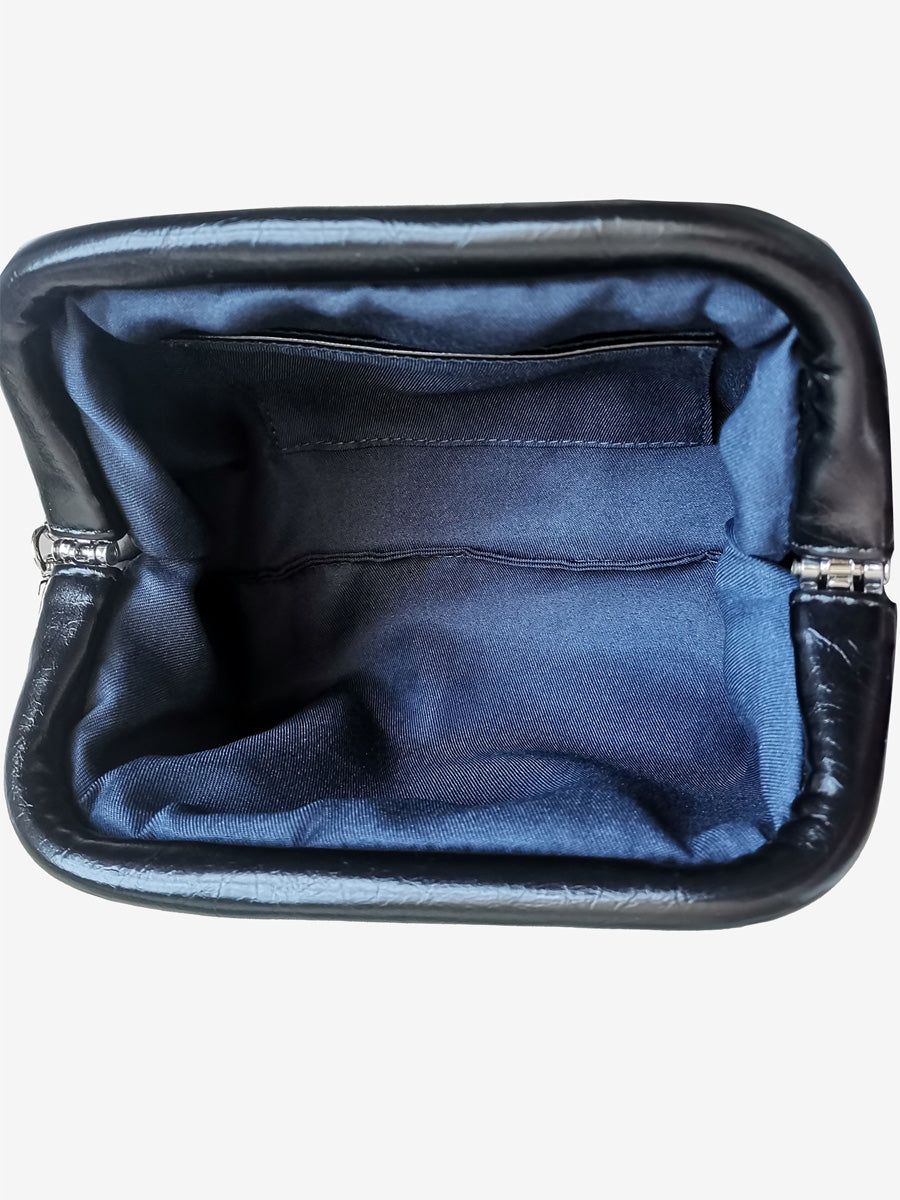 HVISK Gidia Clutch Musta