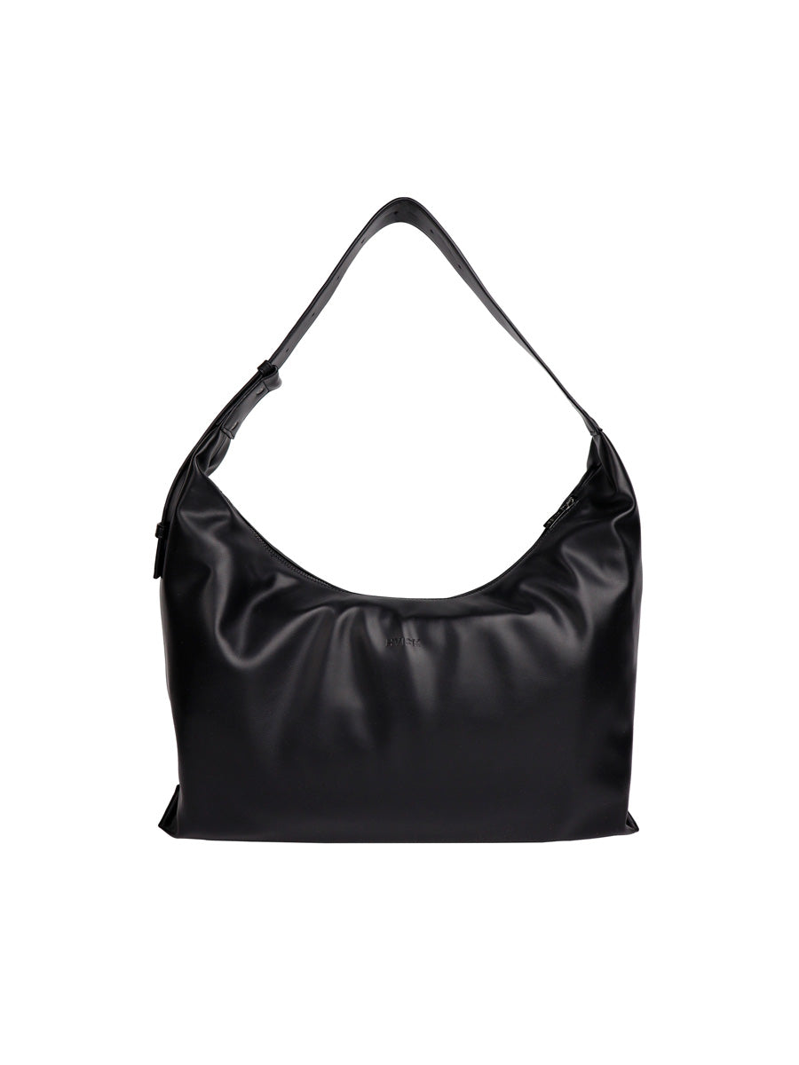 HVISK Lane Soft Structure Olkalaukku Musta