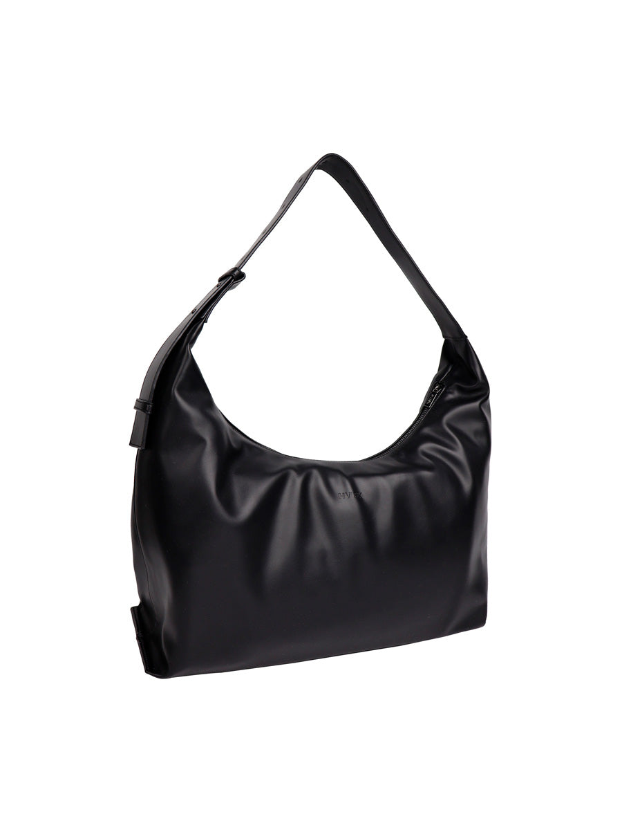 HVISK Lane Soft Structure Olkalaukku Musta