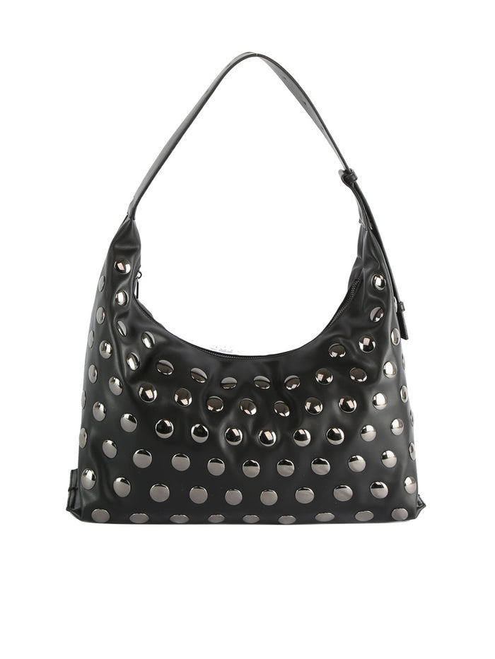 HVISK Lane Soft Structure Studs Laukku Musta