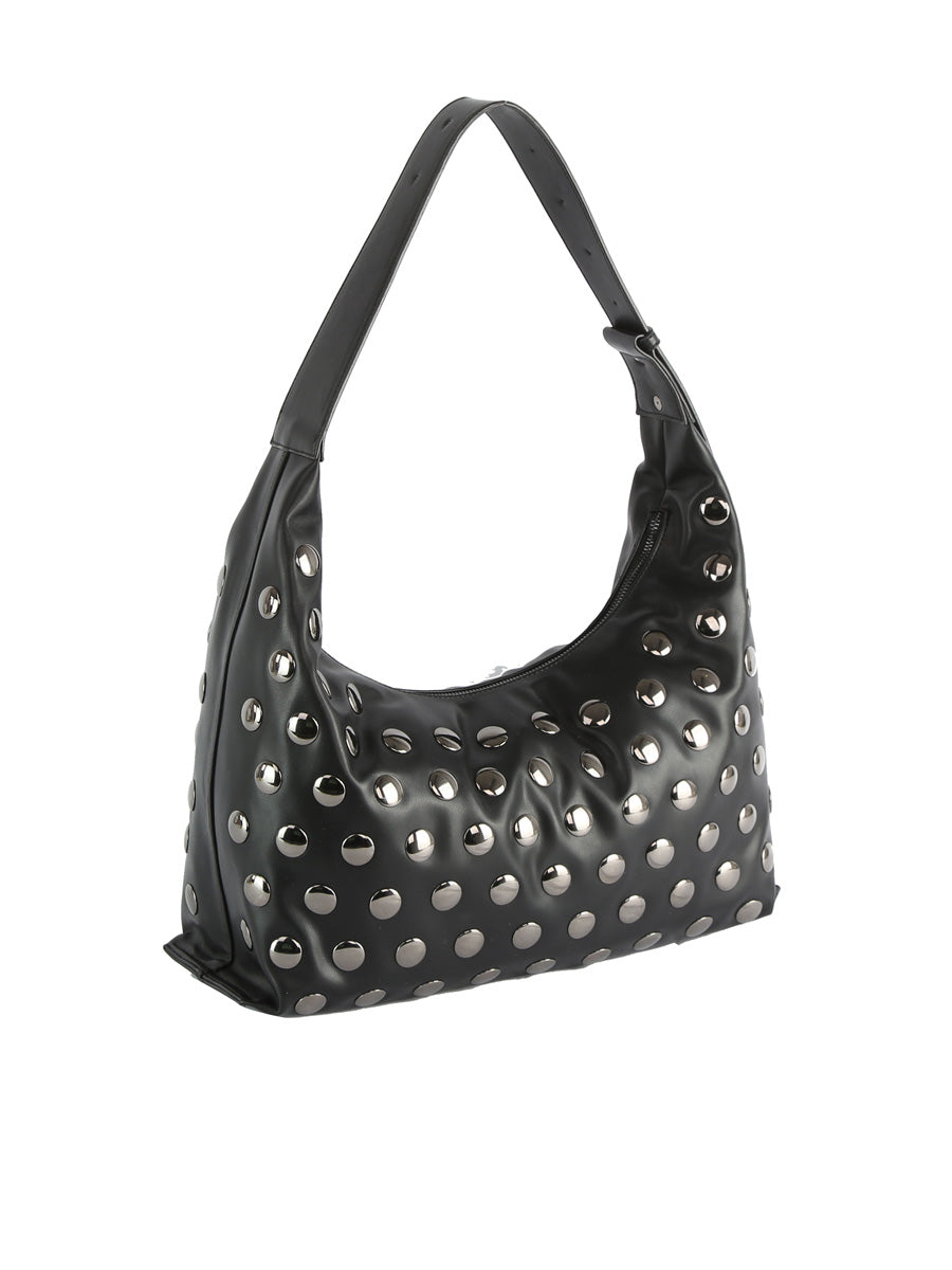 HVISK Lane Soft Structure Studs Laukku Musta
