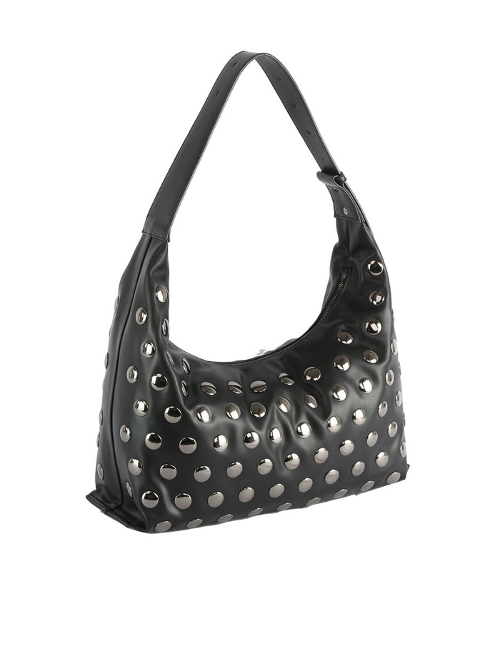 HVISK Lane Soft Structure Studs Laukku Musta