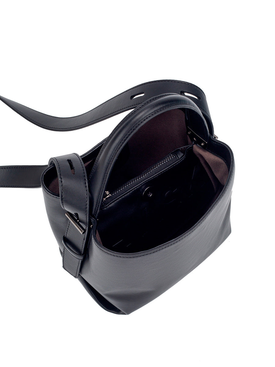 HVISK Molly Soft Structure Käsilaukku Musta