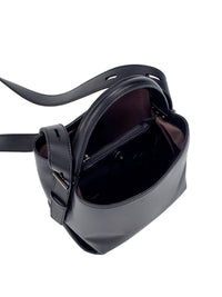 HVISK Molly Soft Structure Käsilaukku Musta