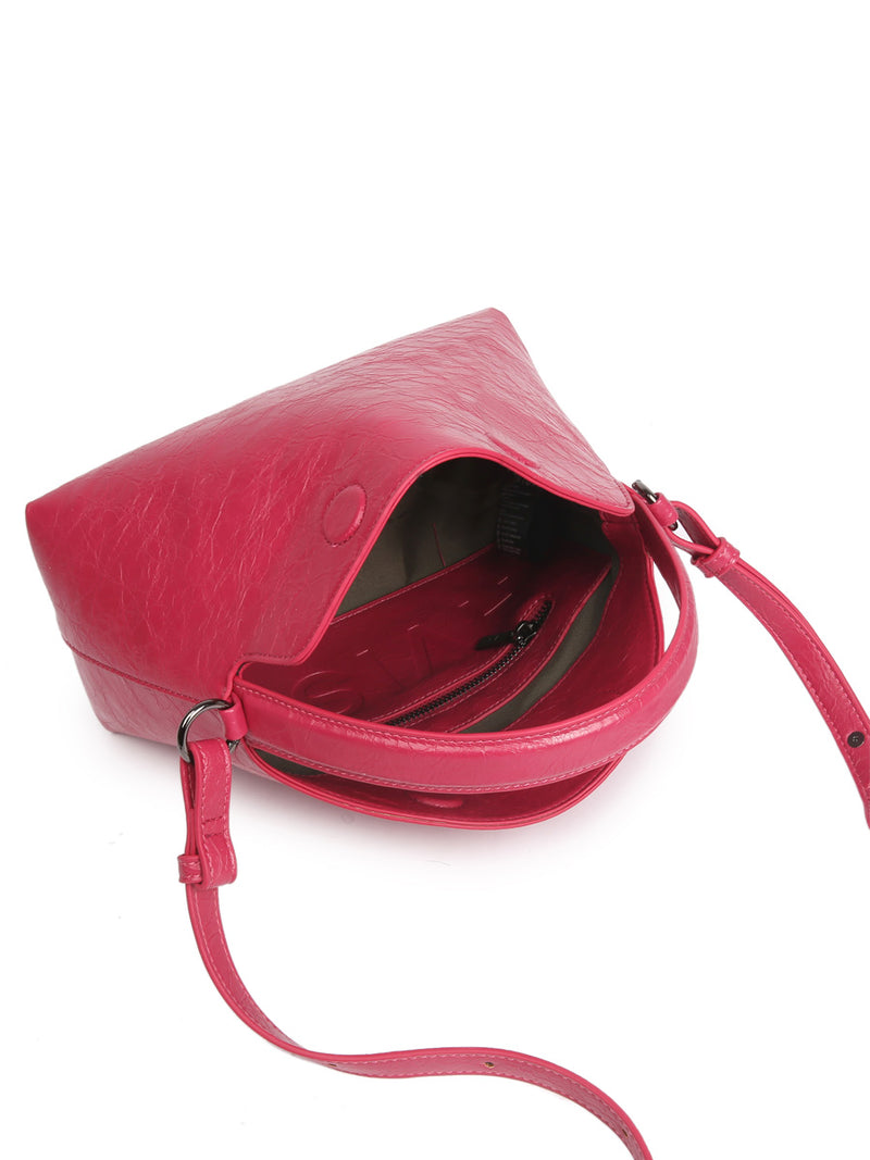 HVISK Note Raw Structure Laukku Pinkki