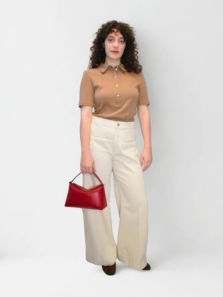 HVISK Note Stroke Structure Käsilaukku Punainen