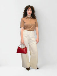 HVISK Note Stroke Structure Käsilaukku Punainen