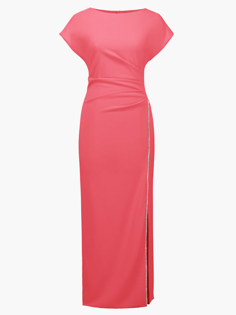 Joseph Ribkoff Pitkä iltapuku Koralli
