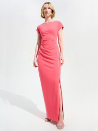 Joseph Ribkoff Pitkä iltapuku Koralli