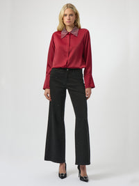 Joseph Ribkoff Leveälahkeiset Glitterfarkut Musta