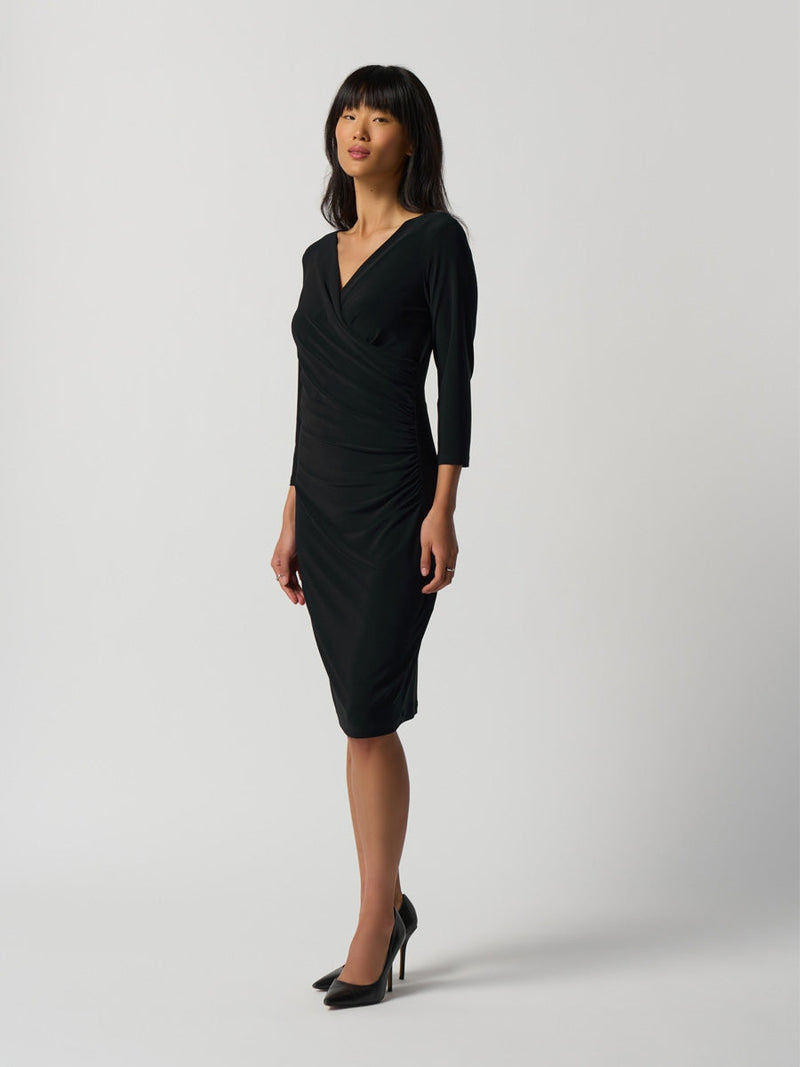 Joseph Ribkoff Wrap dress Black