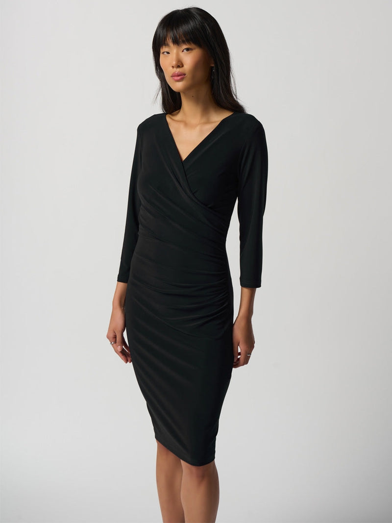 Joseph Ribkoff Wrap dress Black