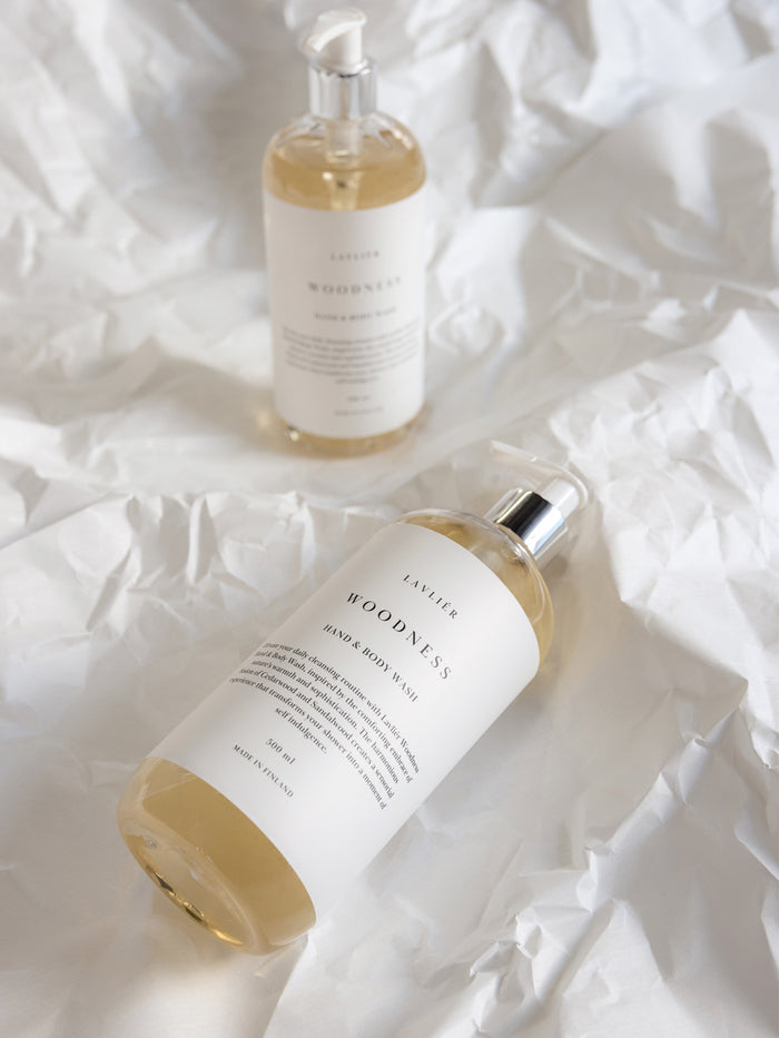 Lavliér Woodness Hand & Body Wash Nestesaippua