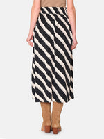 Black Stripe Skirt Hameet