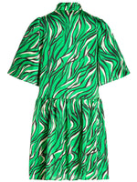 Love&Divine Green animal print dress