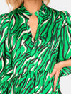 Love&Divine Green animal print dress