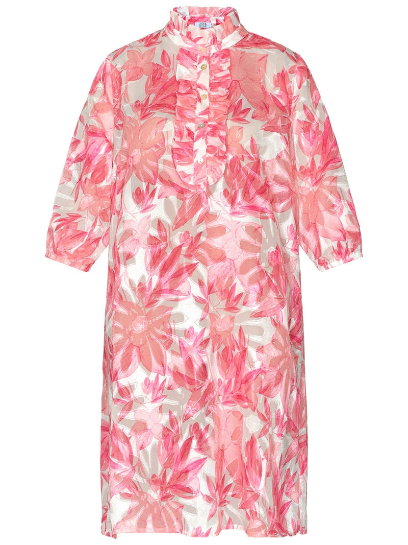 Love & Divine Pink flower dress love953-3