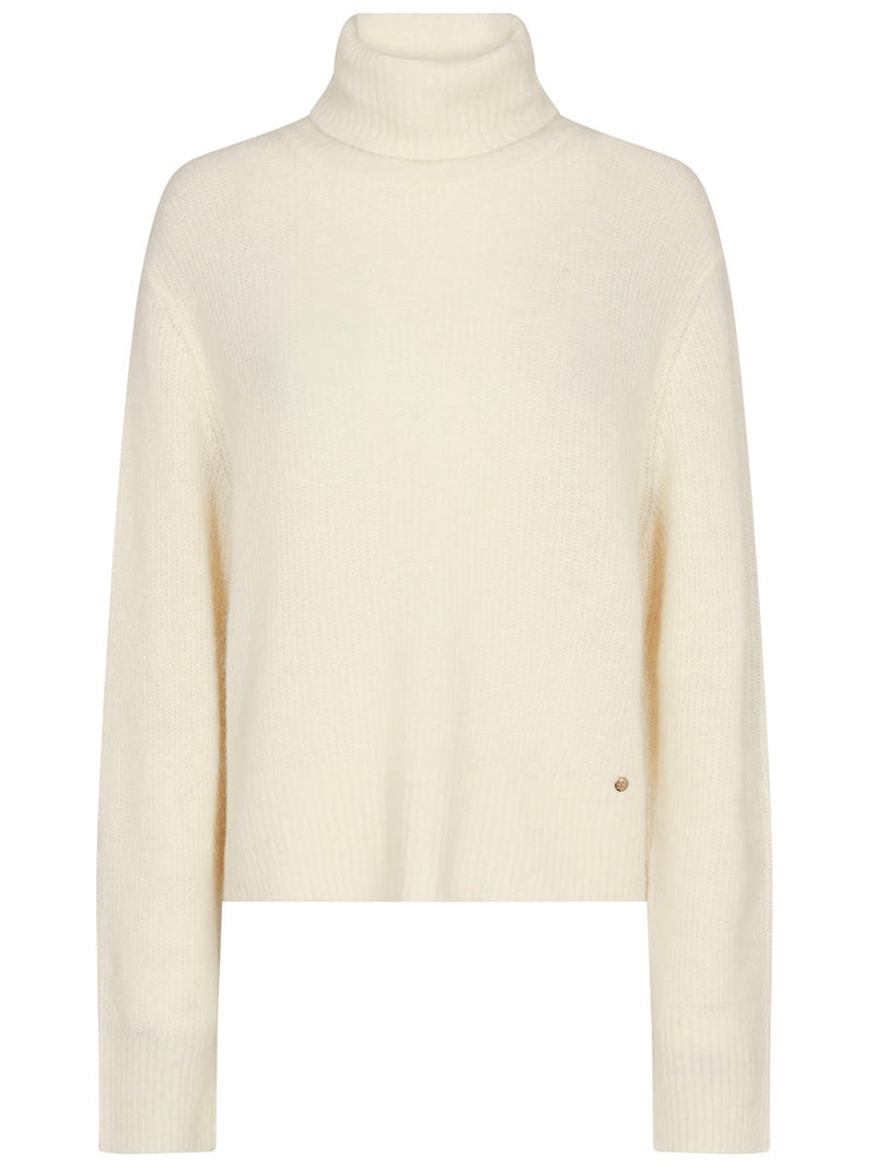 Mos Mosh Aidy Thora Rollneck Knit Ecru