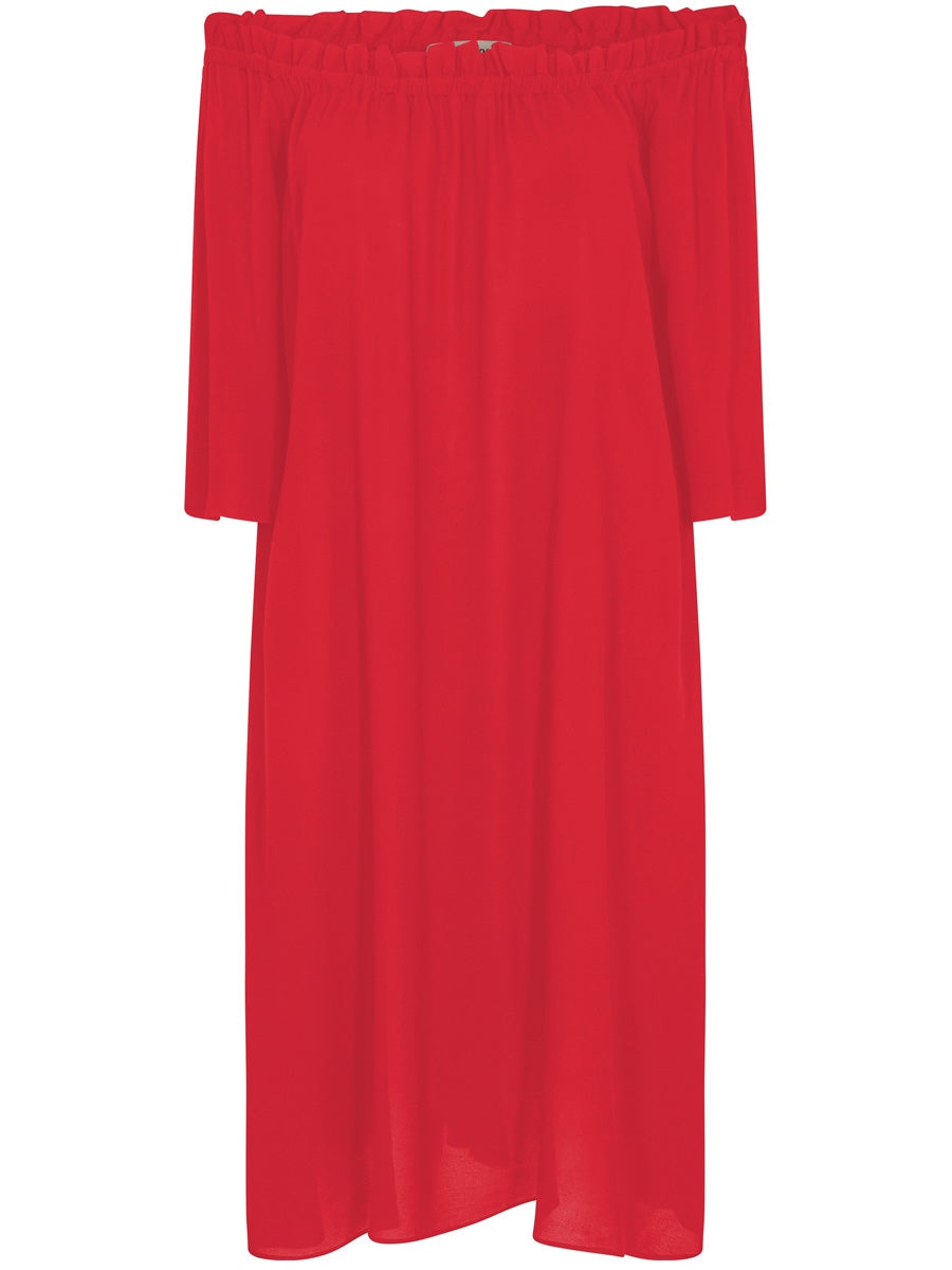 Mos Mosh Ashlea Dress Tomato