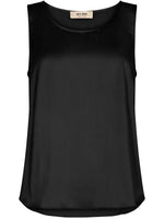 Mos Mosh Astrid Silk Tank Top Black