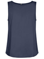 Mos Mosh Astrid Silk Tank Top Pageant Blue