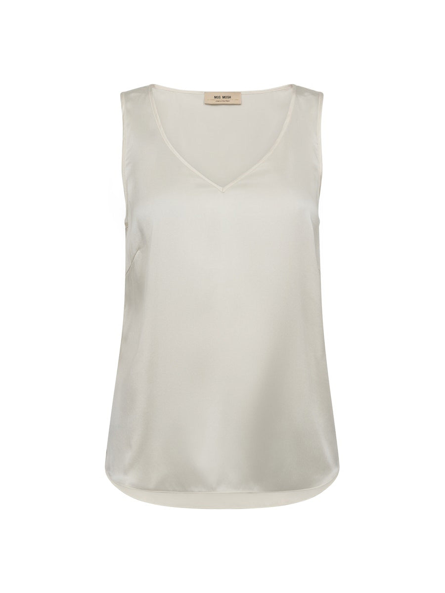 Mos Mosh Astrid Silkkitoppi Ecru