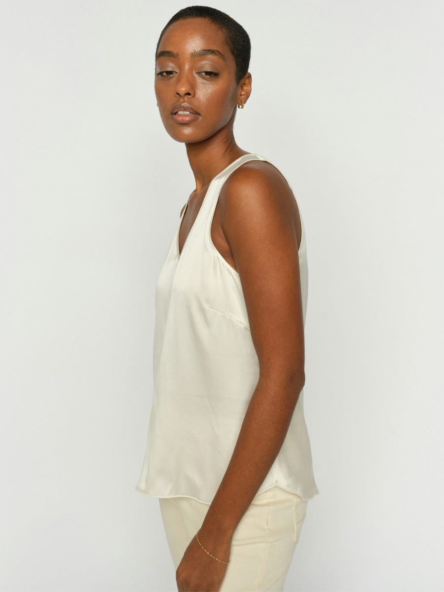 Mos Mosh Astrid Silkkitoppi Ecru