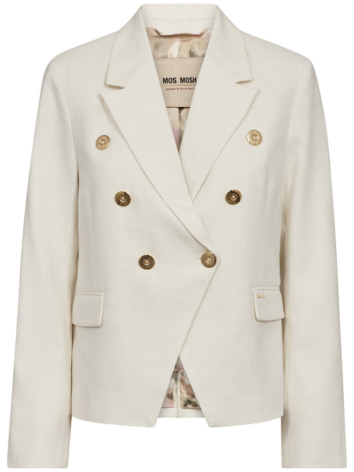 Mos Mosh Belize Ramie Bleiseri Luonnonvalkoinen