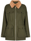 Mos Mosh Campbell Coated Parka Forest Night