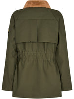 Mos Mosh Campbell Coated Parka Forest Night