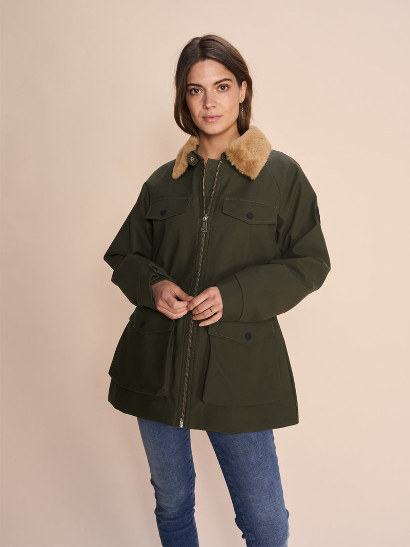 Campbell Coated Parka Takit