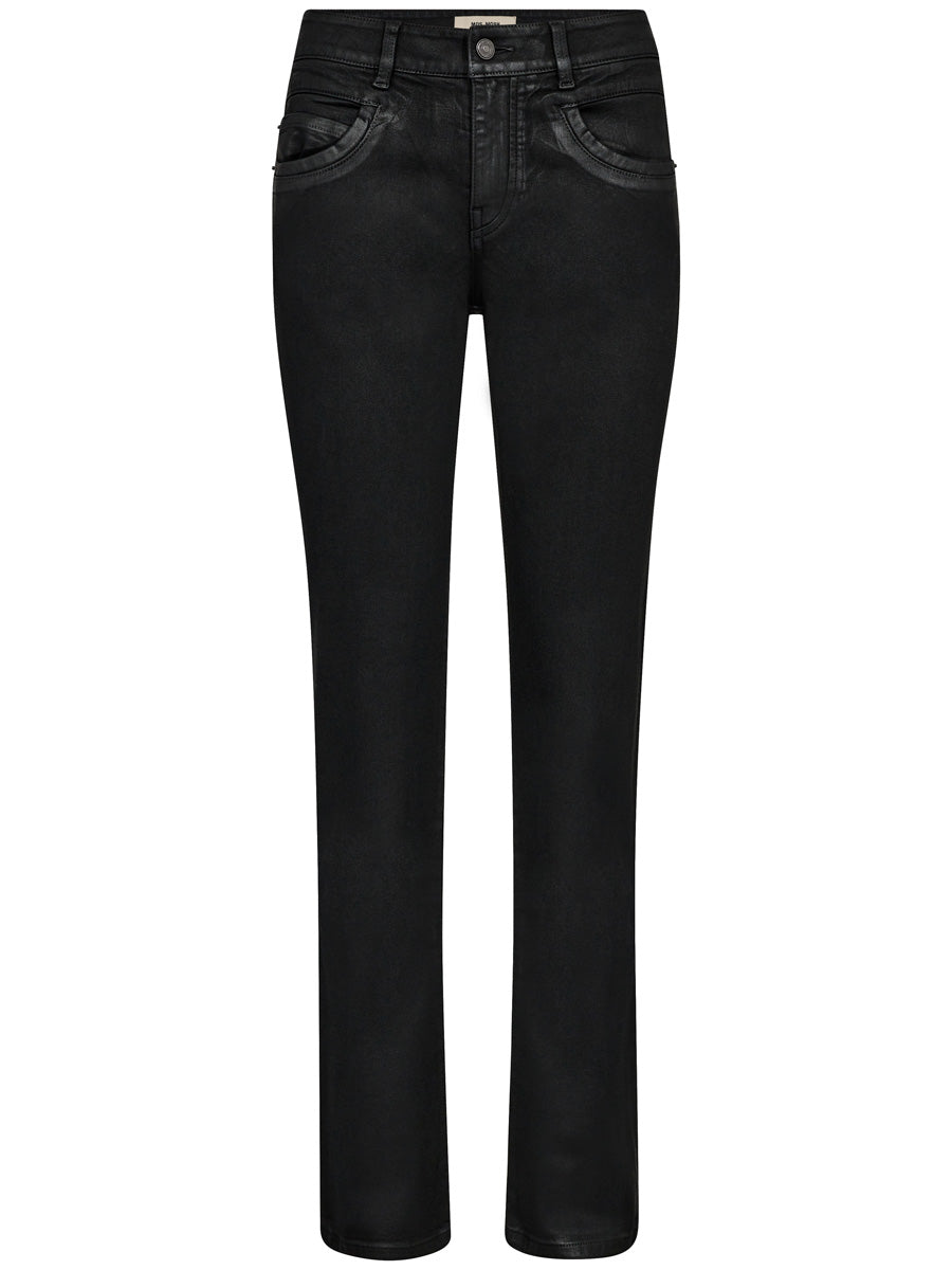 Mos Mosh Carla Naomi Coated Pant Musta