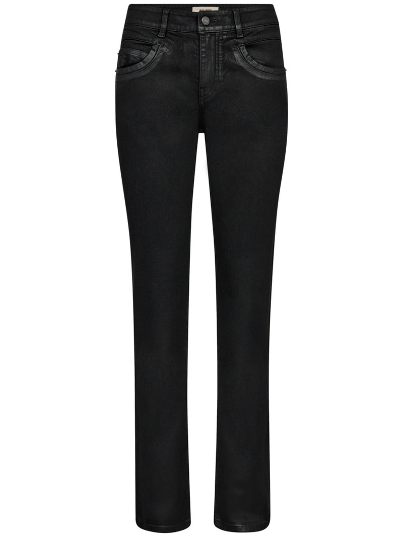 Mos Mosh Carla Naomi Coated Pant Musta