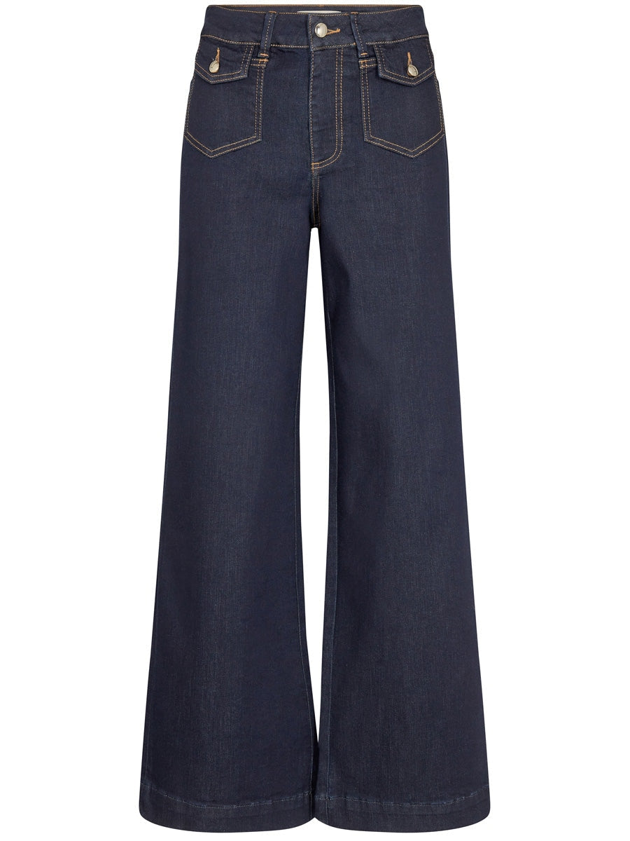 Mos Mosh Colette Hybrid Jeans Dark Blue