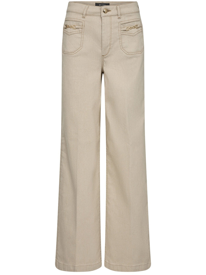 Mos Mosh Colette Shimmer Pant Summer Sand