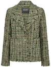 Mos Mosh Dorah Boucle Blazer Zephyr Green