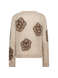 Mos Mosh Drea Popli Neule Beige/ruskea