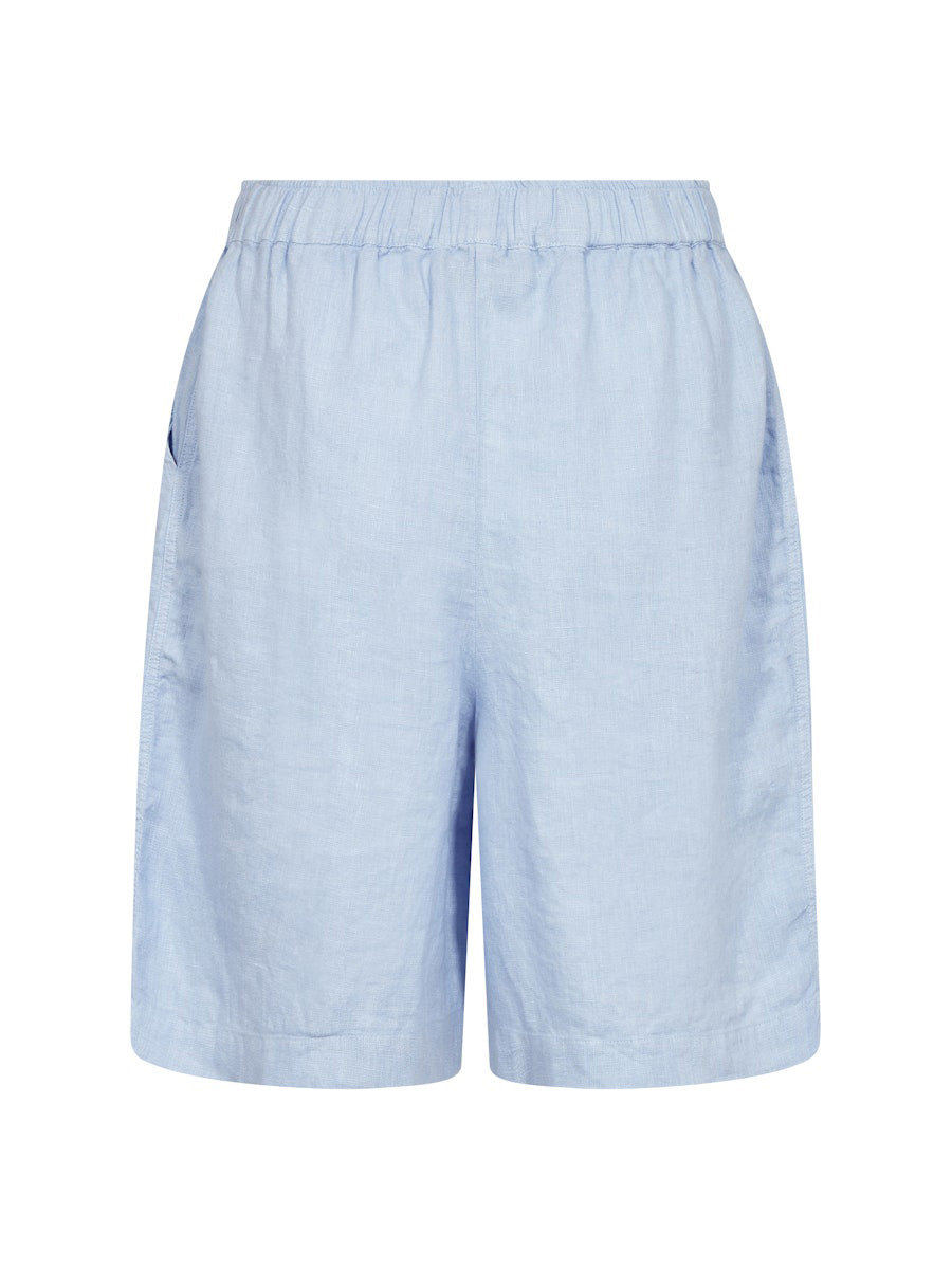 Mos Mosh Emmie Bermuda Pellavashortsit Vaaleansininen