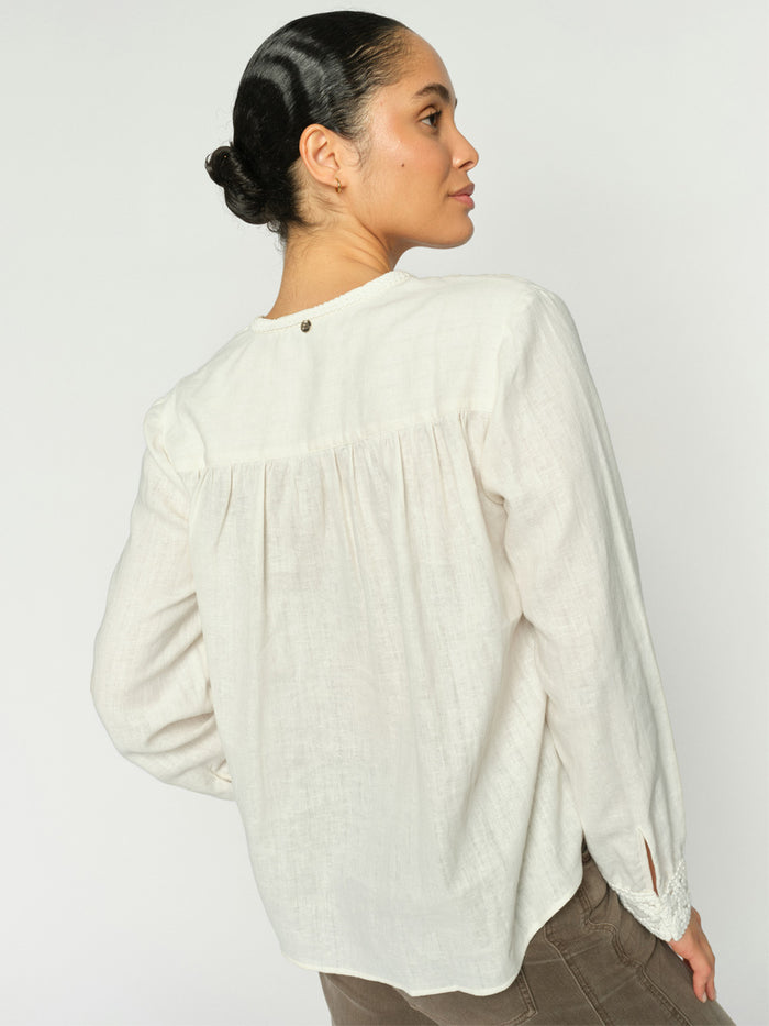 Mos Mosh Evanda Pusero Luonnonvalkoinen