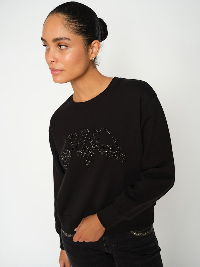 Mos Mosh Jaylin Collegepaita Musta