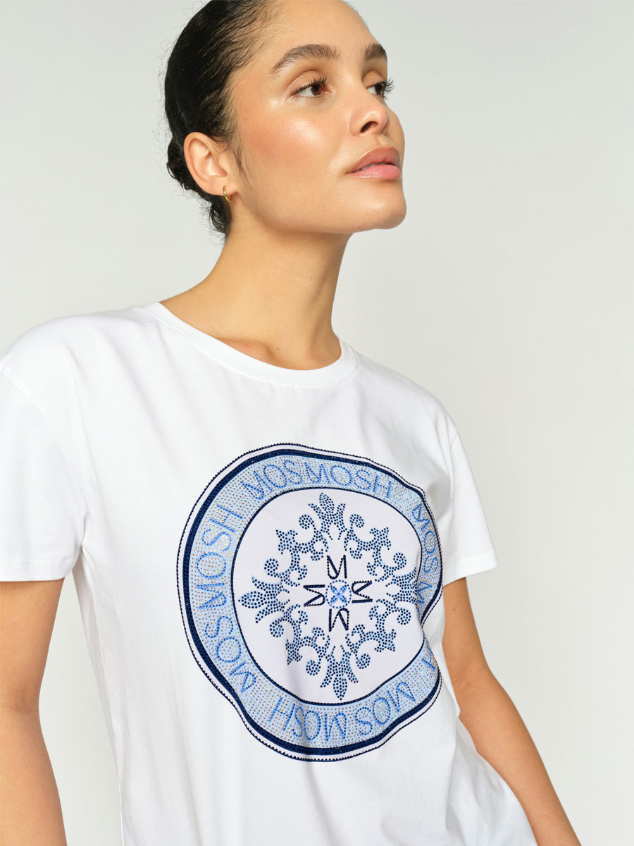 Mos Mosh Judd T-Paita Valkoinen