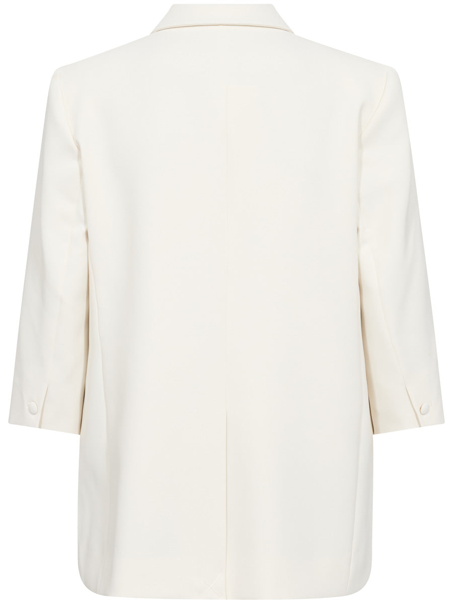 Mos Mosh Junie 3/4-hihainen Bleiseri Luonnonvalkoinen